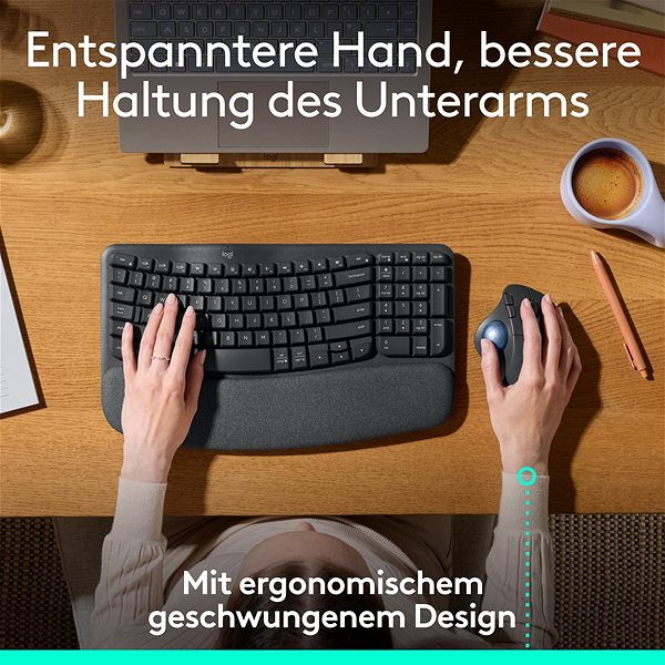Maus Logitech M575s, graphite ...