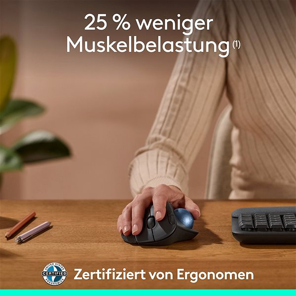 Maus Logitech M575s, graphite ...