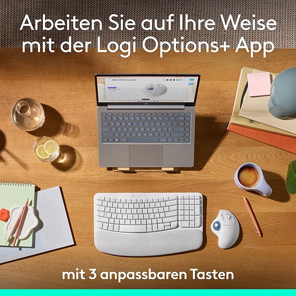 Maus Logitech M575s, off-white ...