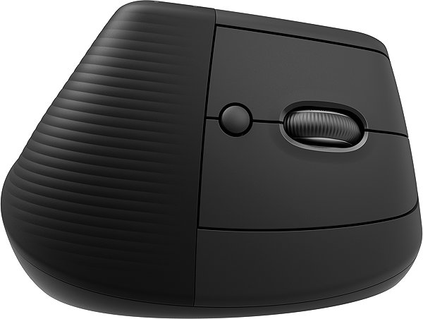 Maus Logitech Lift Vertical Ergonomic Mouse for Business Graphite Screen