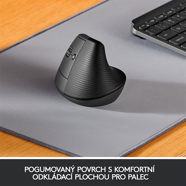 Myš Logitech Lift Left Vertical Ergonomic Mouse for Business Graphite Lifestyle