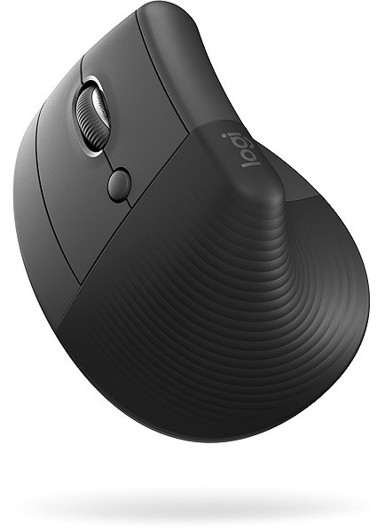 Maus Logitech Lift Left Vertical Ergonomic Mouse for Business Graphite Mermale/Technologie