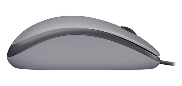 Mouse Logitech M110 Silent Mid Grey Lateral view