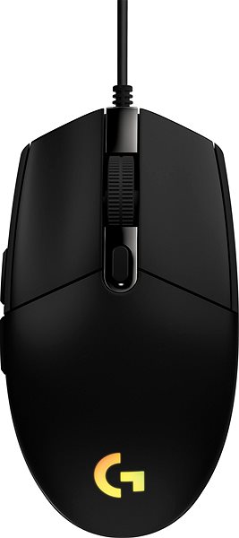Gaming Mouse Logitech G203 Lightsync, Black Screen