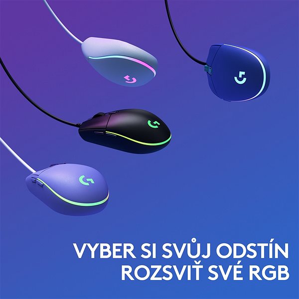 Gaming Mouse Logitech G203 LIGHTSYNC, Blue Lifestyle
