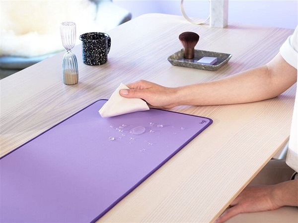 Mauspad Logitech Desk Mat Studio Series - Lavender Lifestyle
