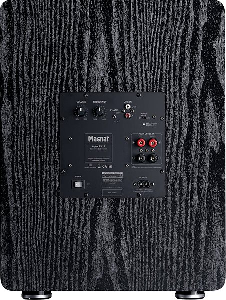 Magnat Alpha RS12 Black Subwoofer.