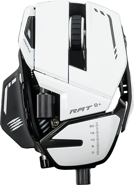 Gaming Mouse Mad Catz RAT 8+ white ...