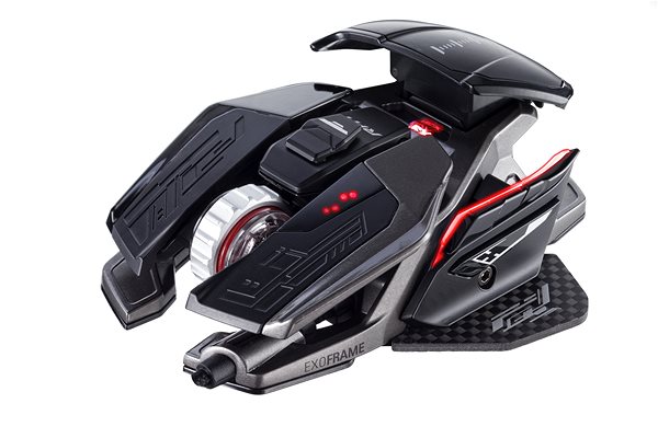 Gaming Mouse Mad Catz R.A.T. X3 Black Lateral view