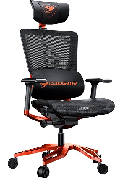 Gaming Chair Cougar Argo Orange Lateral view