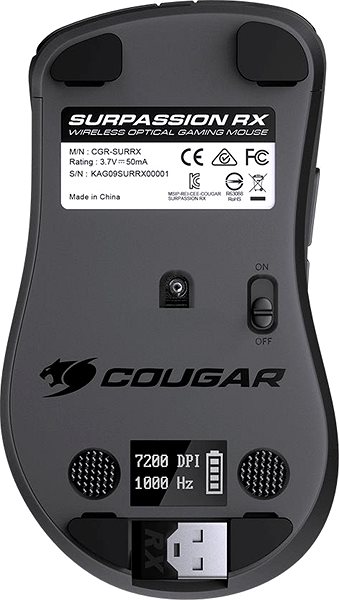 Herná myš Cougar SURPASSION RX ...