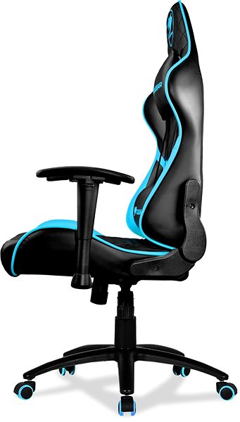 Gaming Chair Cougar ARMOR ONE Gaming Chair sky blue Lateral view