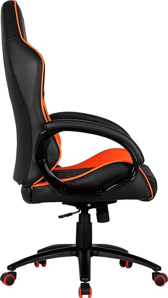 Gaming-Stuhl Cougar FUSION black/orange Seitlicher Anblick