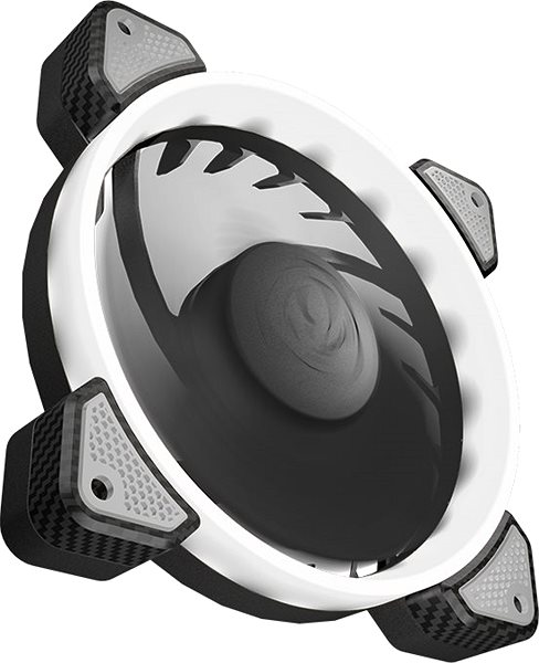 Ventilátor do PC VORTEX LED WHITE FW120 Bočný pohľad