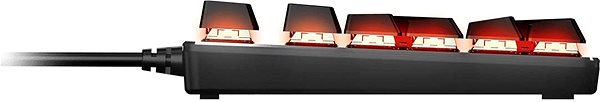 Herná klávesnica Cougar Vantar MX RGB – US Bočný pohľad