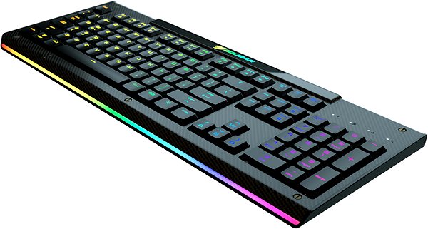 Gaming Keyboard Cougar AURORA S RGB - US Lateral view