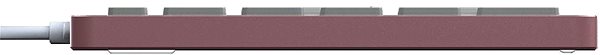 Keyboard Cougar Vantar AX PINK RGB - US Lateral view