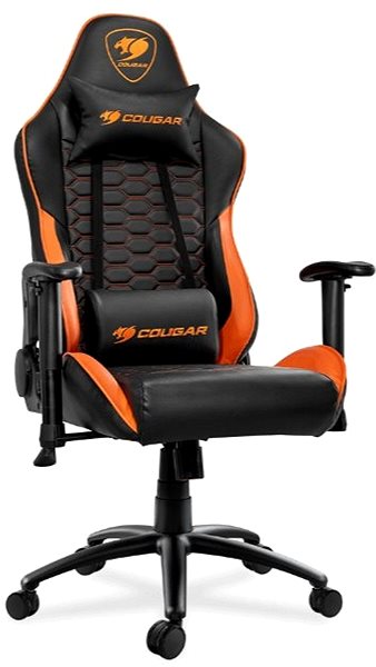 Gamer szék Cougar OUTRIDER - fekete/narancssárga ...