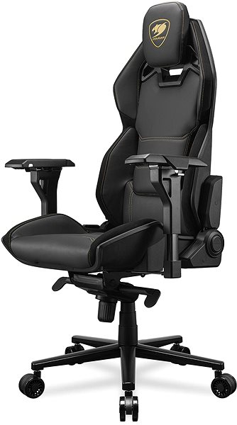 Gamer szék Cougar HOTROD ROYAL - fekete/arany ...
