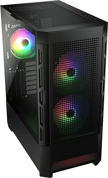 Számítógépház Cougar Airface RGB Black ...