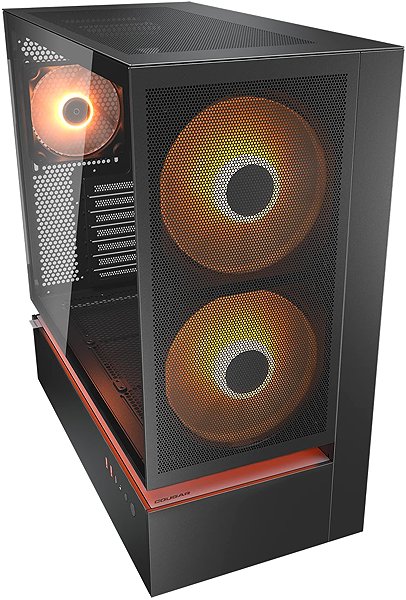Cougar CFV235 MESH Black computer case.