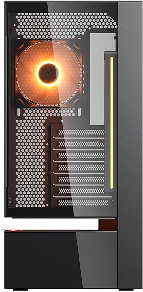 Cougar CFV235 VISION Black PC case.