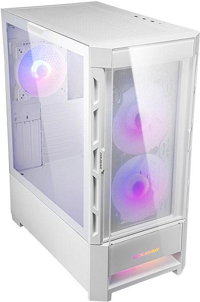 Számítógépház Cougar Duoface RGB White ...