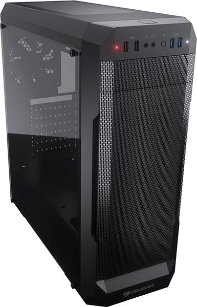 PC Case Cougar MX331 Mesh Connectivity (ports)