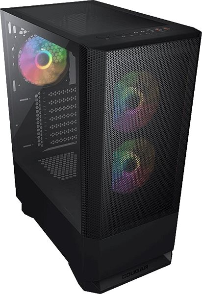 Számítógépház Cougar MX430 Mesh RGB Black ...