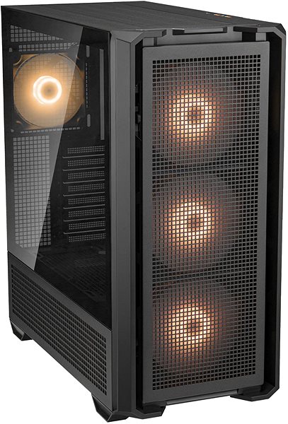 Számítógépház Cougar MX600 RGB Black ...