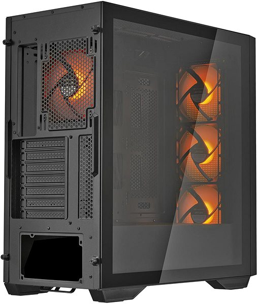 Számítógépház Cougar Uniface RGB Black ...