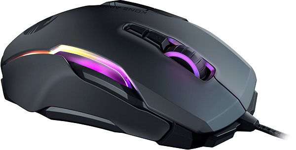 Gaming Mouse ROCCAT Kone AIMO - Remastered, Black Lateral view