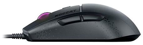 Gaming-Maus ROCCAT Burst Core - schwarz Seitlicher Anblick