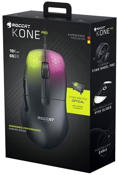 Herná myš ROCCAT K.One Pro, čierna Obal/škatuľka