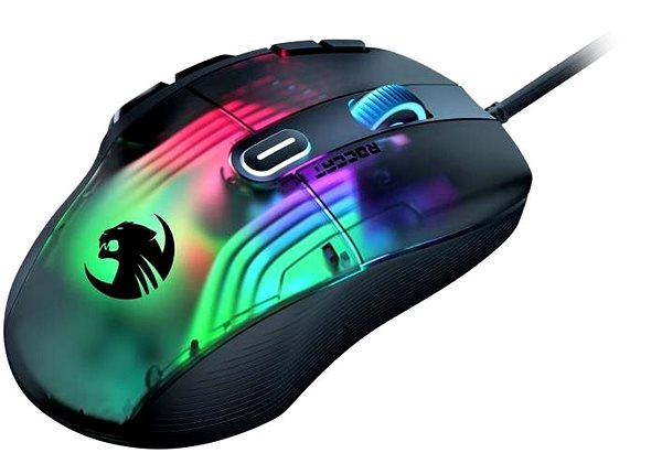 Herná myš ROCCAT Kone XP 3D Lighting, čierna Bočný pohľad