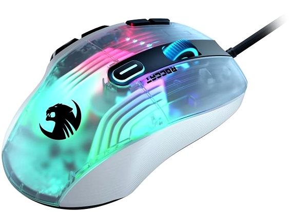 Herná myš ROCCAT Kone XP 3D Lighting, biela Bočný pohľad