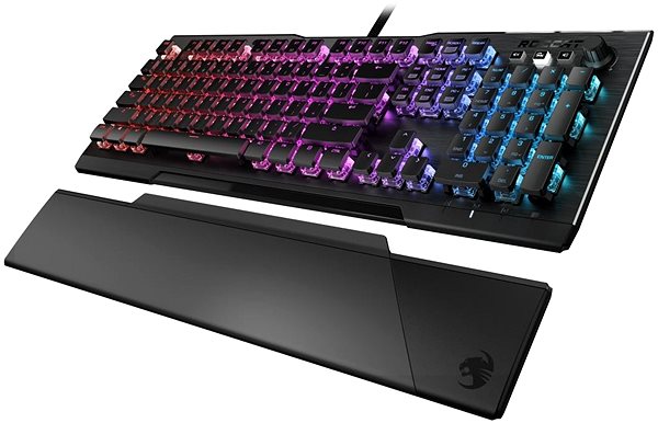 Gaming Keyboard ROCCAT Vulcan 121 AIMO, US Layout, Black Lateral view