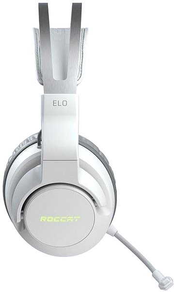 Gaming Headphones ROCCAT ELO 7.1 AIR, RGB + AIMO, White Lateral view
