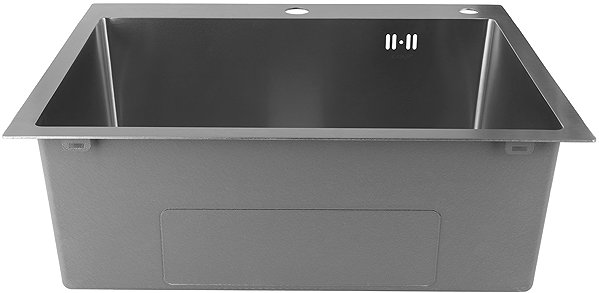 Stainless Steel Sink MIXXUS MH6050 SS colour Stainless steel sink with trap, stainless steel ...