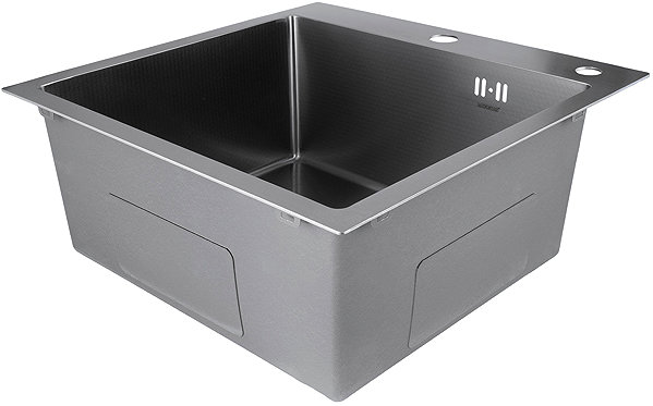 Stainless Steel Sink MIXXUS MH5045 SS colour Stainless steel sink with trap, stainless steel ...