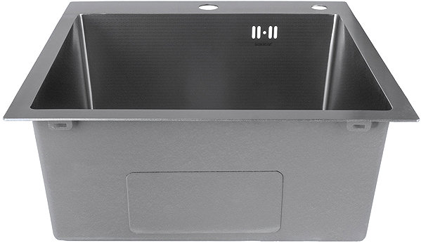 Stainless Steel Sink MIXXUS MH5045 SS colour Stainless steel sink with trap, stainless steel ...
