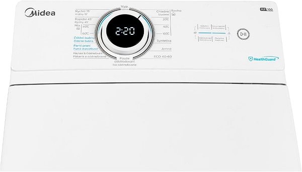 Washing Machine MIDEA MF100T80B/W-EN ...