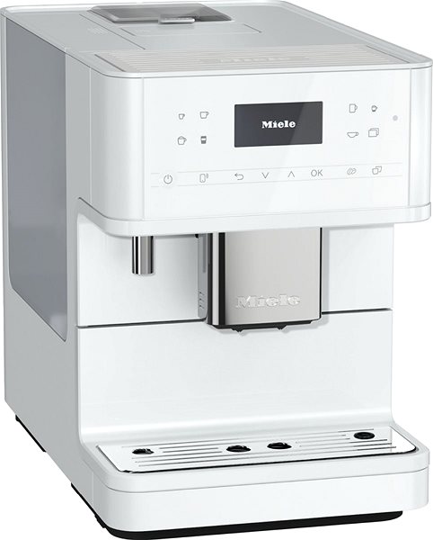 Automatic Coffee Machine Miele CM 6160 Lotus White Lateral view