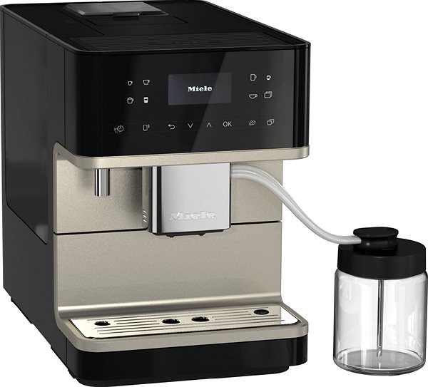 Automatic Coffee Machine Miele CM 6360 Obsidian Black Lateral view
