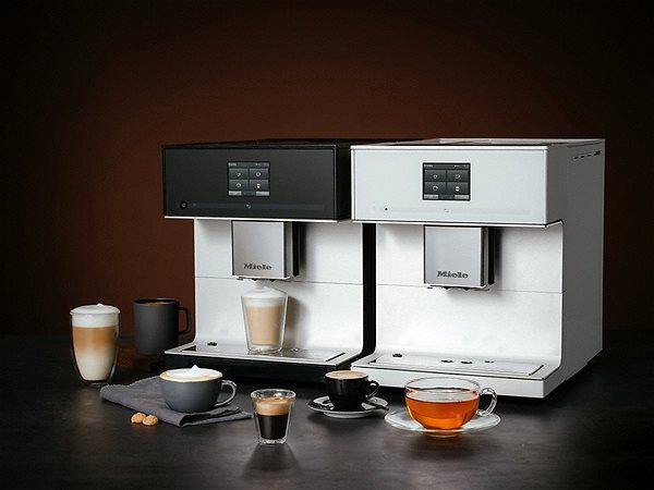 Automatic Coffee Machine Miele CM 7350 Obsidian Black Lifestyle