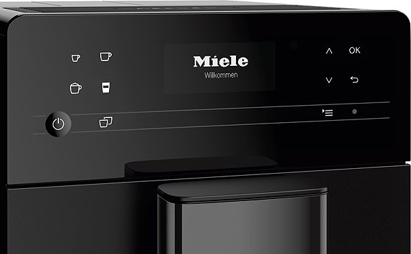 Miele CM 5510 OBSW/matt automatic coffee machine.