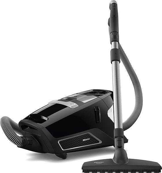 Bagless Vacuum Cleaner Miele Blizzard CX1 Comfort PowerLine Obsidian black ...
