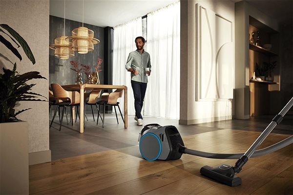 Miele Boost CX1 bagless vacuum cleaner.