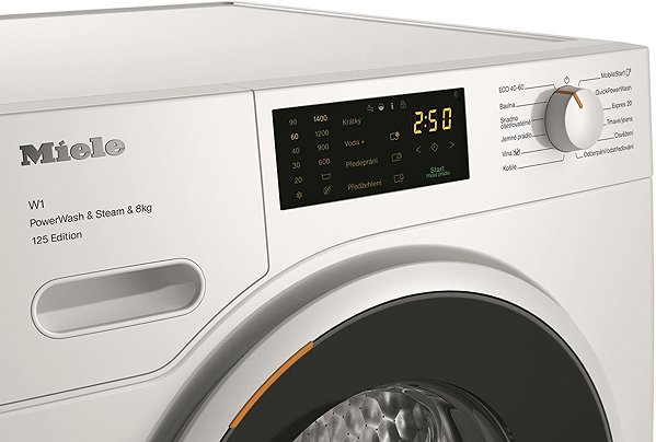 Set pračka a sušička MIELE WWB 380 WCS 125 Edition + MIELE TWC 660 WP 125 Edition ...