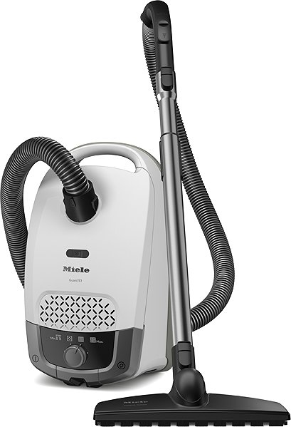 Bagged Vacuum Cleaner Miele Guard S1 Parquet Flex Brilliant white ...